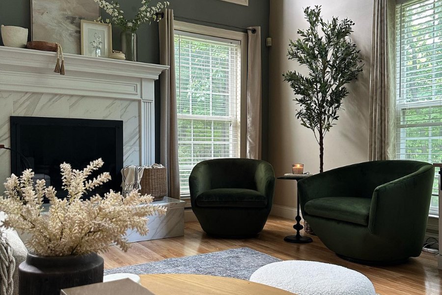 13 Ways to Style a Vibrant Green Accent Chair in Your Home - CHITA LIVING