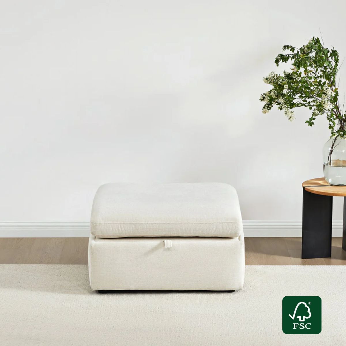 Chita Delaney Ottoman