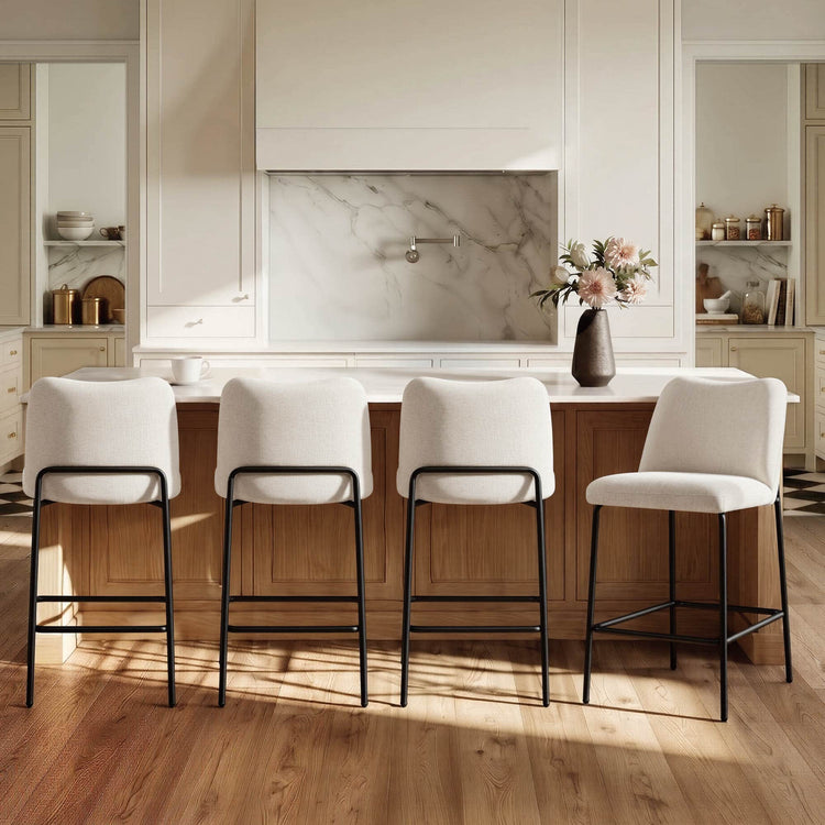 Amalia Modern Metal Base Barstool