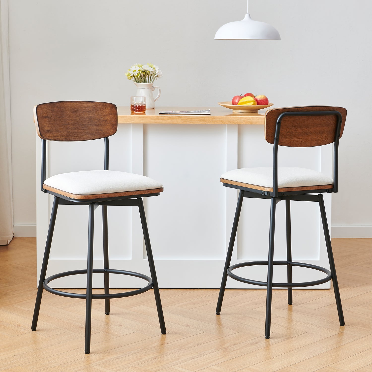 CHITA Swivel Barstool