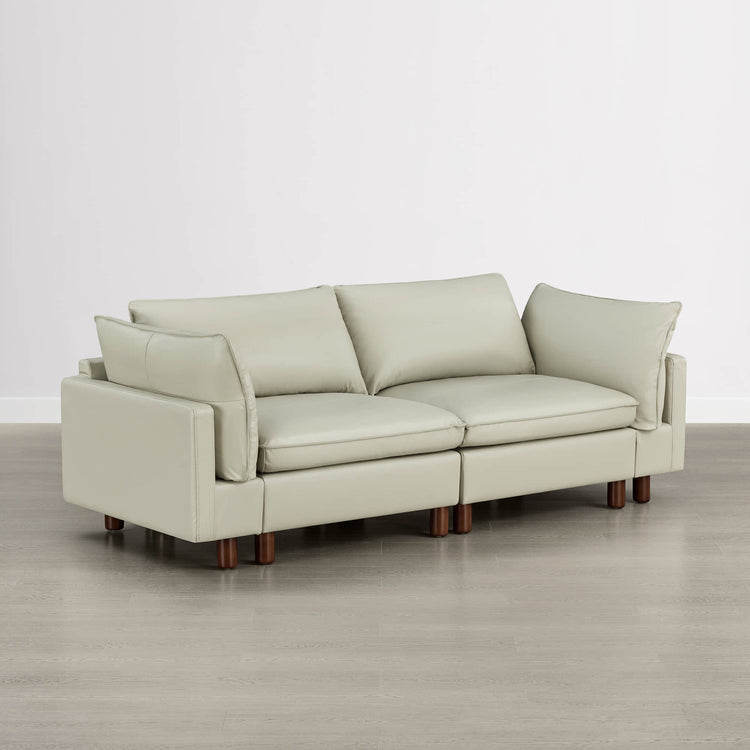 Brendon Modular 2-Seat Sofa with Wood Leg