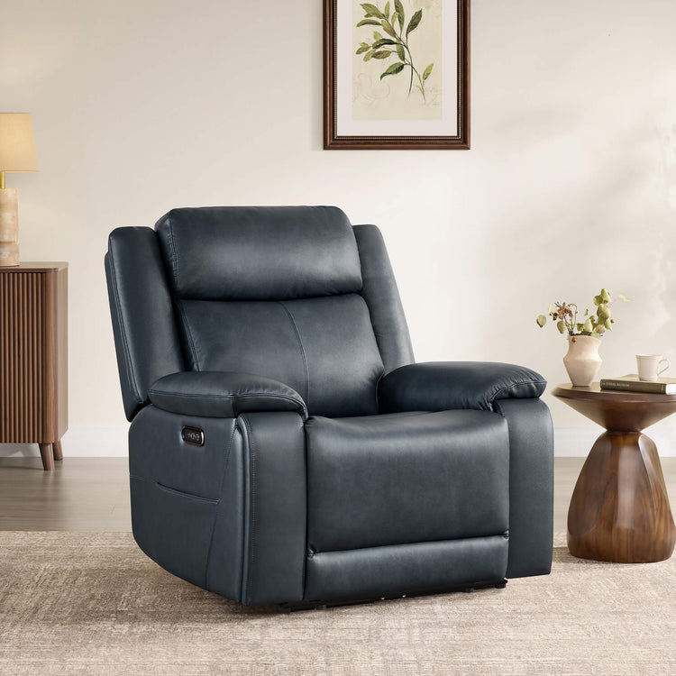 Isaac Zero Wall-hugger Power Recliner with Cup Holder