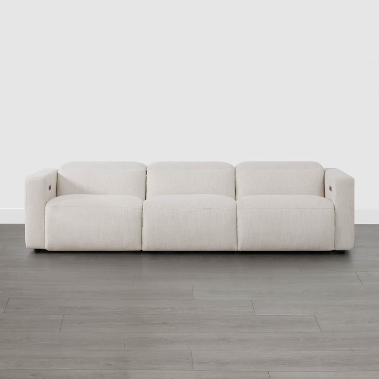 Oliver 3-Seat Wall-hugger Reclining Sectional Sofa with Power Headrest