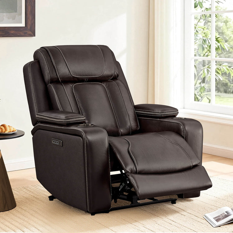 Sable Super Zero-gravity Triple-Motor Power Recliner with Storage