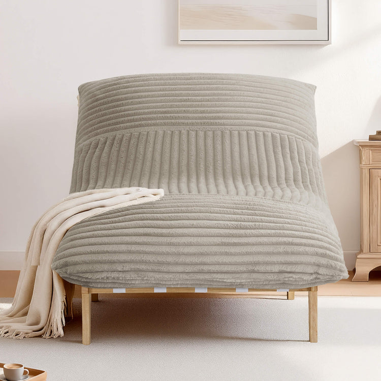 Snuggle Pod Over-sized Plush Accent Chair