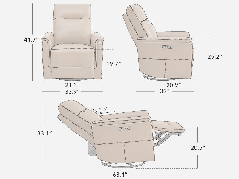 Product dimensions