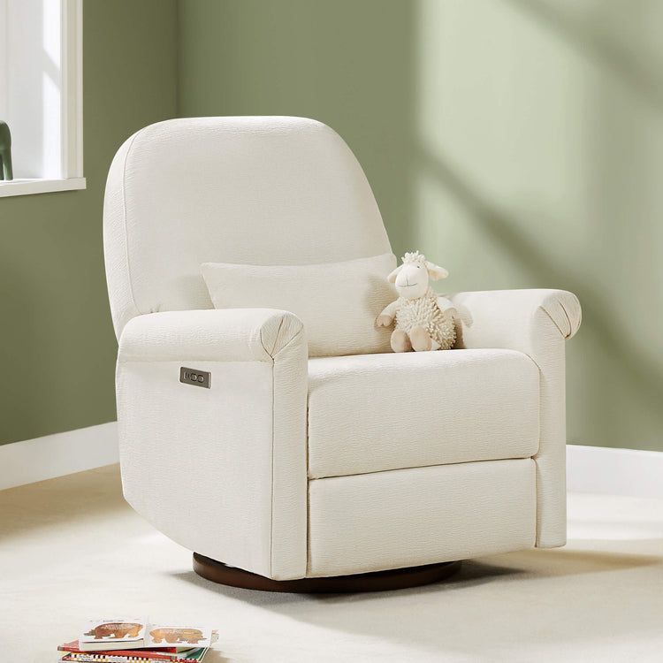 Aurora Power Swivel Nursery Glider Recliner