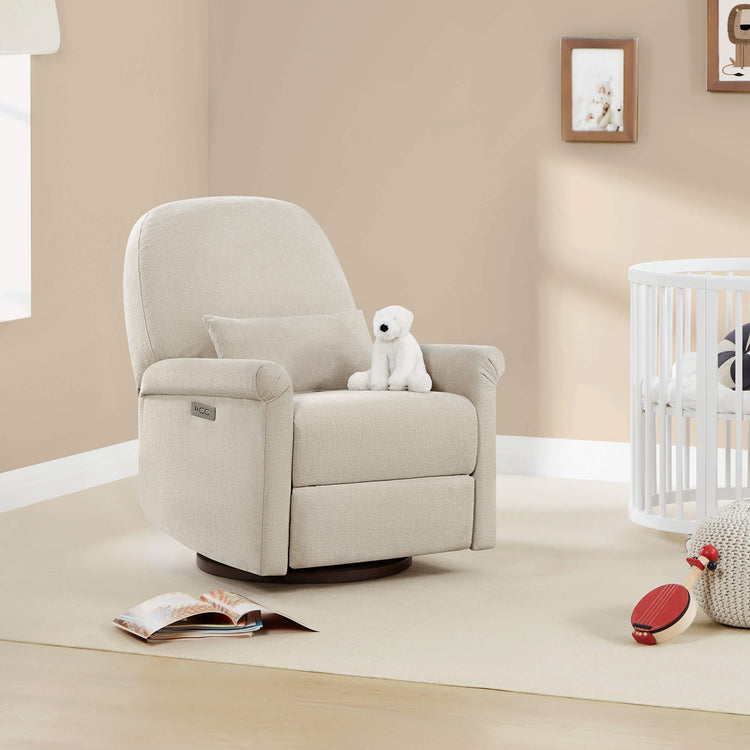 Aurora Power Swivel Nursery Glider Recliner