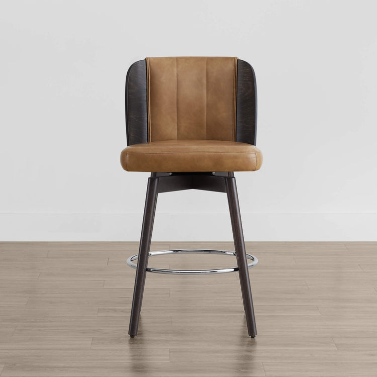 CHITA leather counter stools