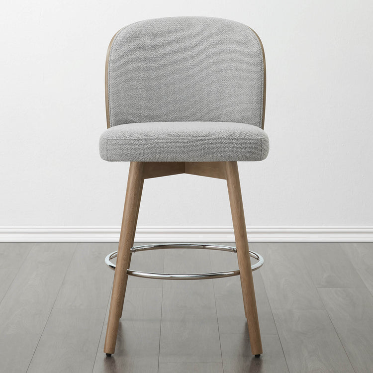 CHITA swivel counter stool
