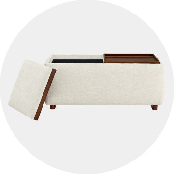 CHITA ottoman with storage