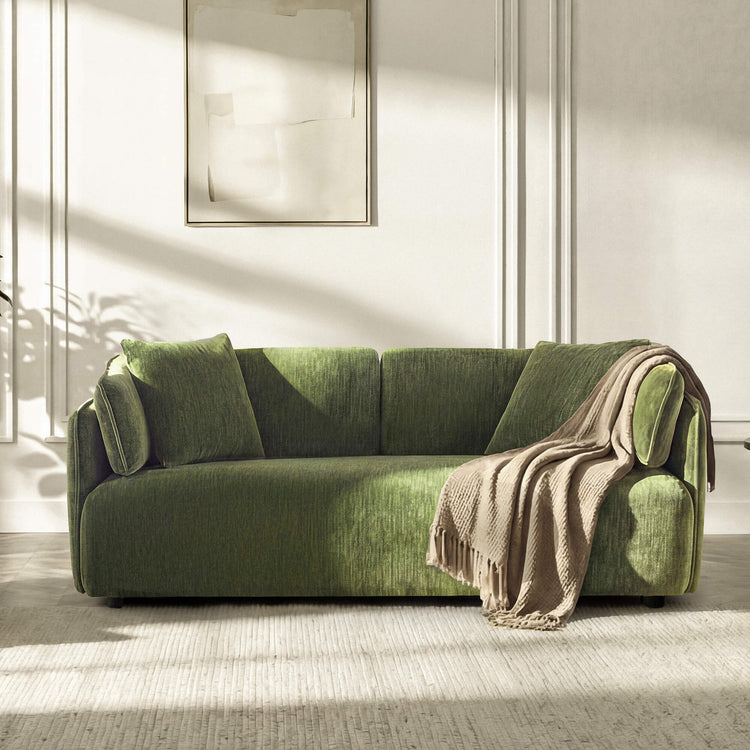 Lauren Modern Wraparound 3-Seater Sofa with Feather Filling