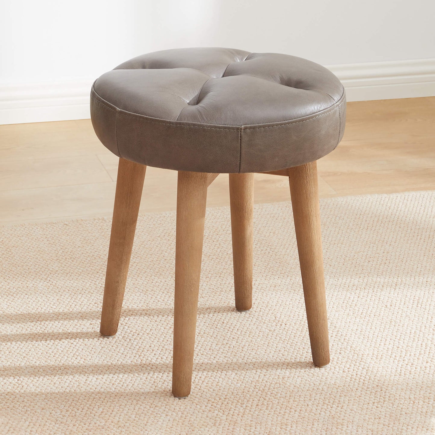 Mason Genuine Leather Ottoman