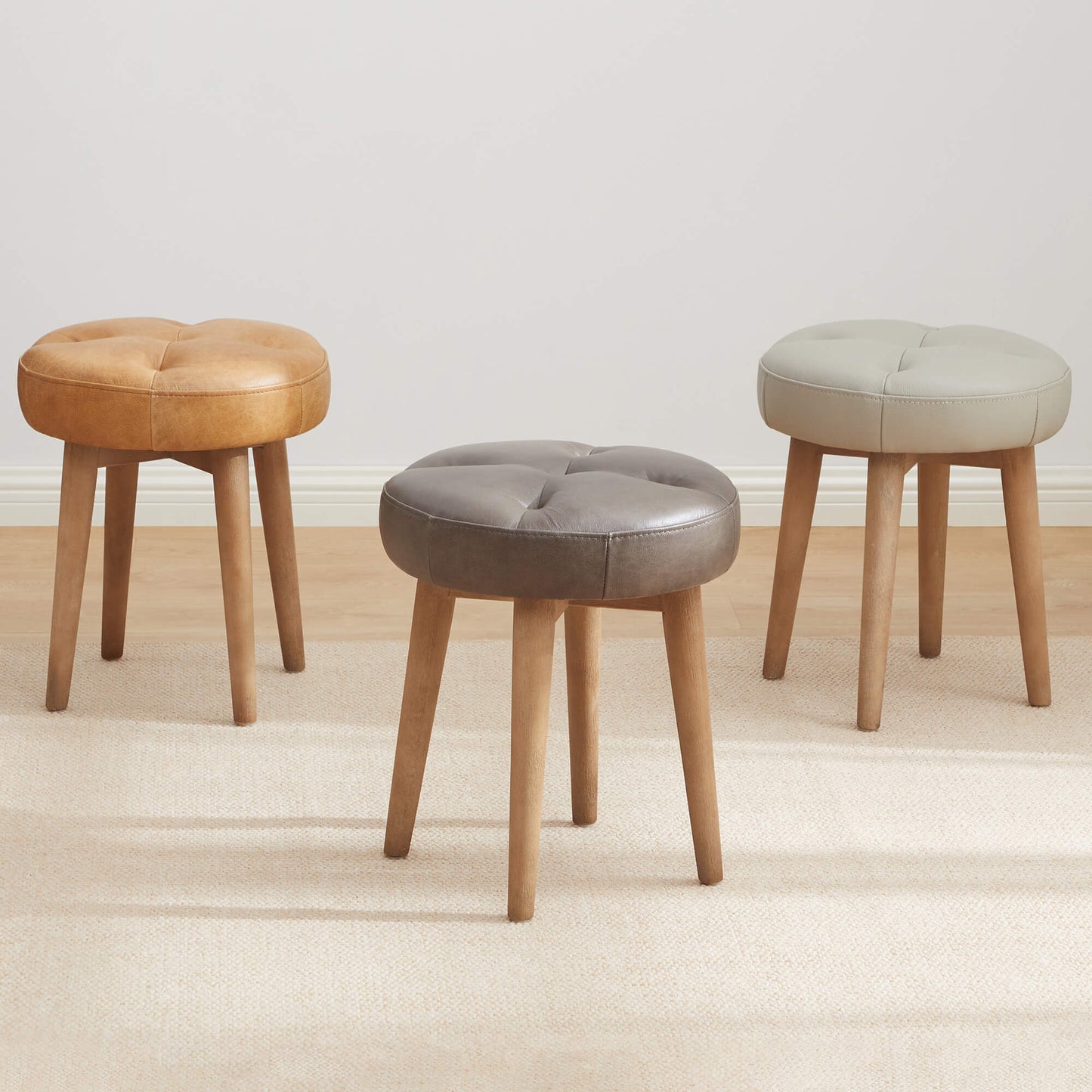 Mason Genuine Leather Ottoman