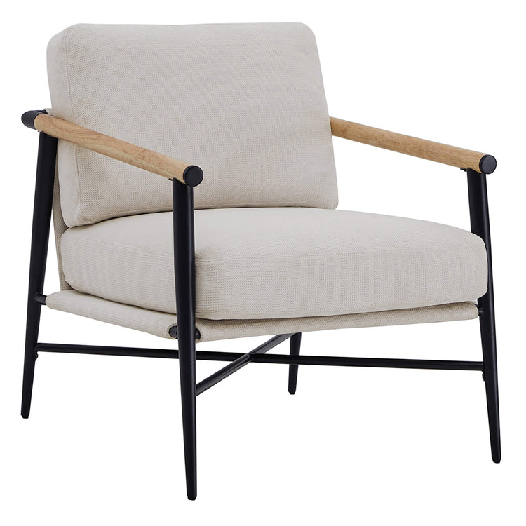 CHITA LIVING-Charlotte Modern Accent Chair-Accent Chair-Fabric-Beige-