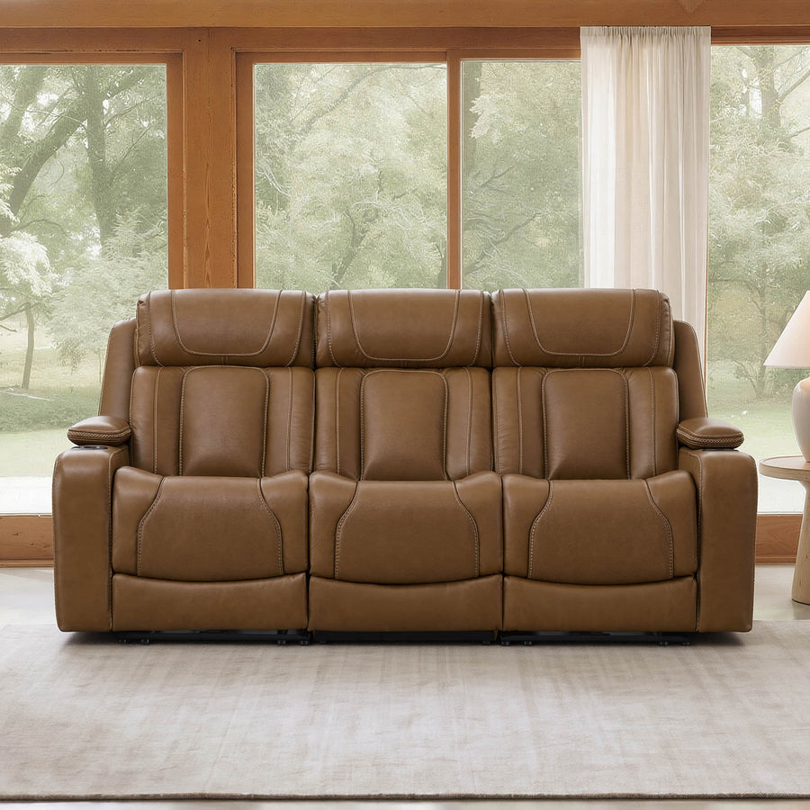 Sable Super Zero-Gravity Power Reclining Sofa