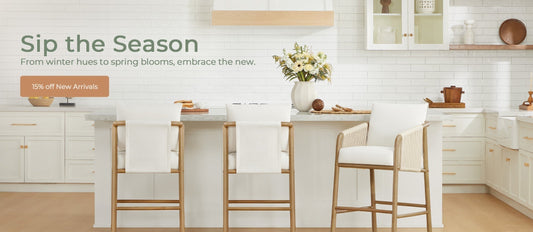 Sienna Modern Woven Counter Stools