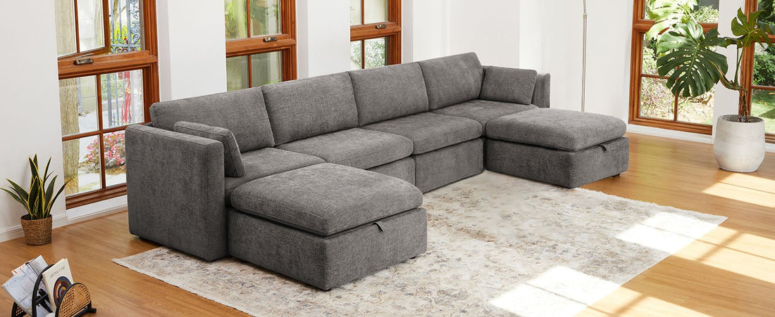 From L-Shaped to U-Shaped: Discover Your Perfect Modular Sofa Configuration - CHITA LIVING