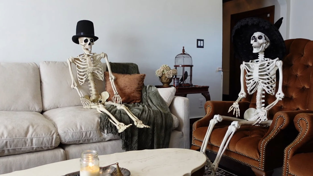 Halloween Decorating Ideas: Sofa Decor on a Budget - CHITA LIVING