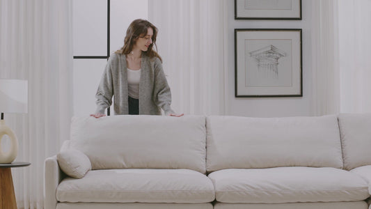 Is It Easy to Keep a Cloud Couch Clean? Our Experience - CHITA LIVING