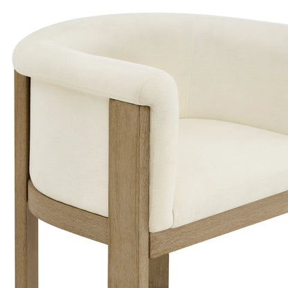 Eigil Modern Solid Wood Counter Stool (Set of 2)