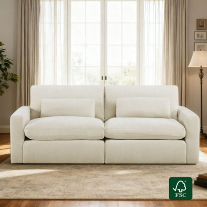 Ivy Modular 2-Seat Performance Fabric Sofa