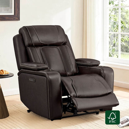 Sable Super Zero-gravity Triple-Motor Power Recliner with Storage
