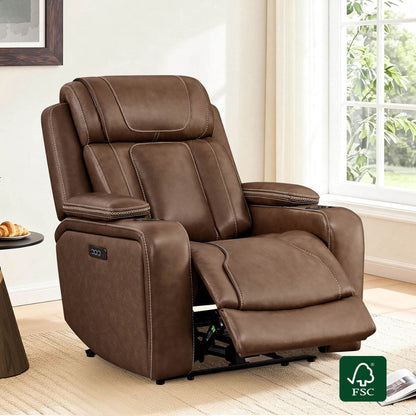 Sable Super Zero-gravity Triple-Motor Power Recliner with Storage