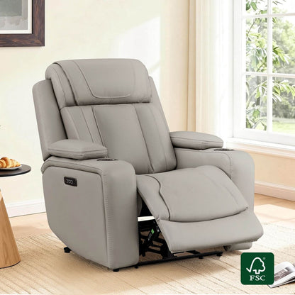 Sable Super Zero-gravity Triple-Motor Power Recliner with Storage