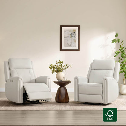 Hadley Modern Zero Wall-hugger Power Recliner