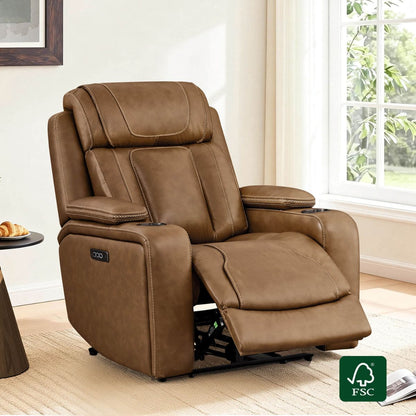 Sable Super Zero-gravity Triple-Motor Power Recliner with Storage