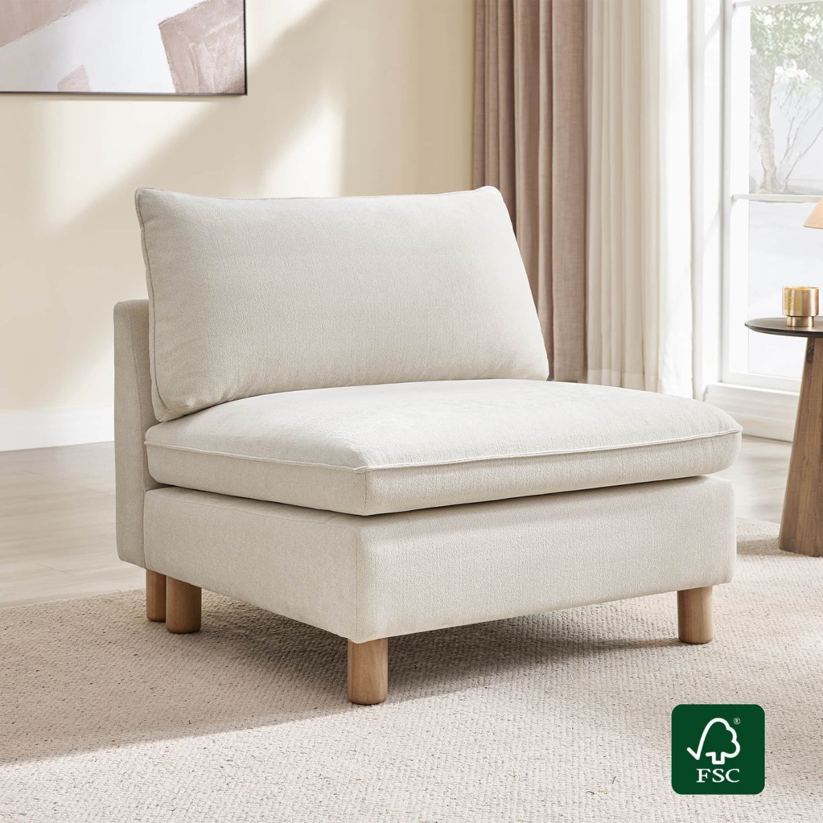 Brendon Armless Chair