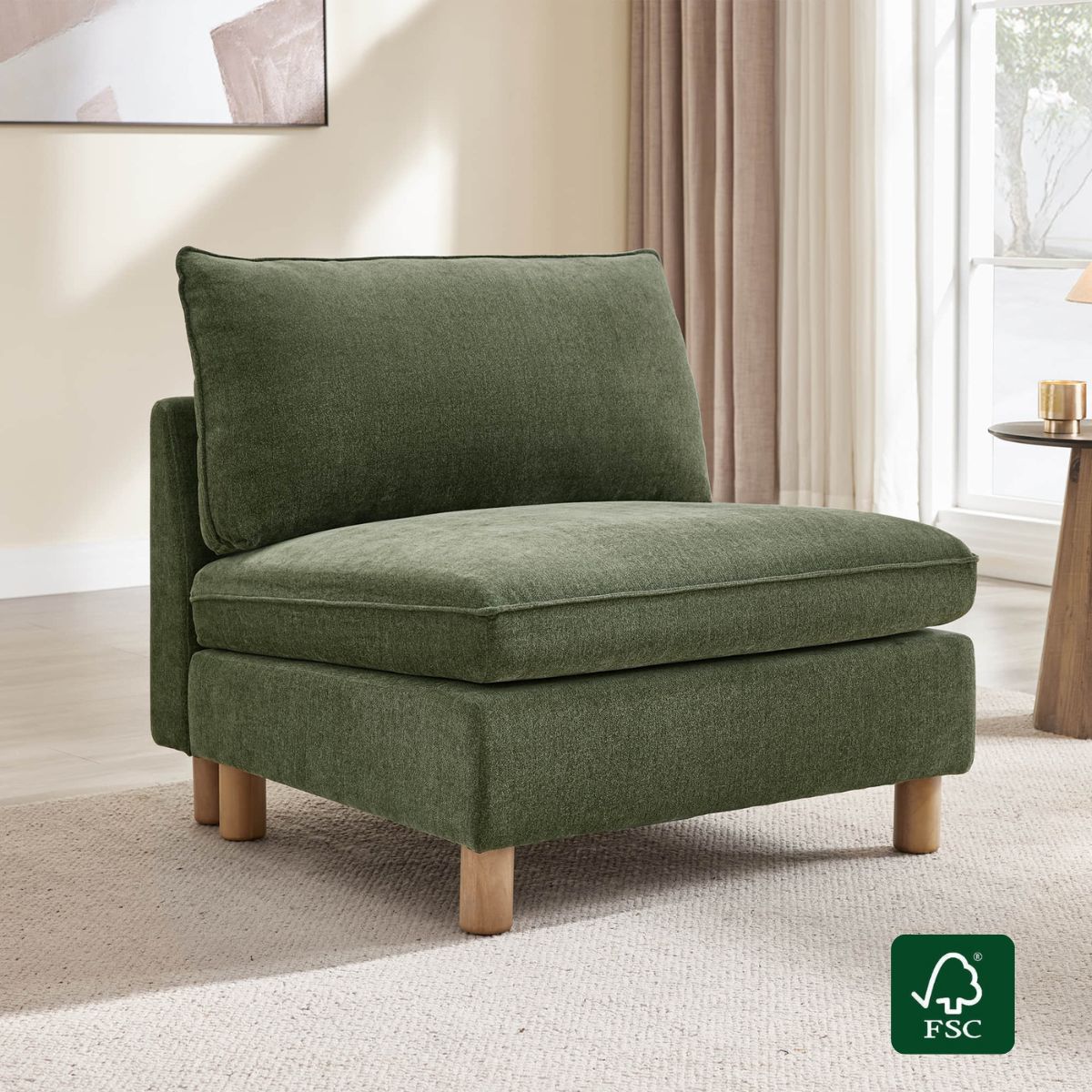 Brendon Armless Chair