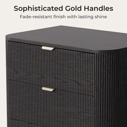 30" Irais Fluted 5-Drawer Dresser
