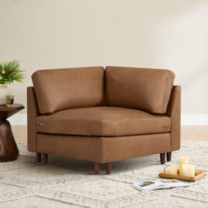 Liam Overstuffed Feather Modular Corner Seat