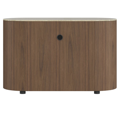 48" Blake 3-Drawer Dresser with Travertine Top
