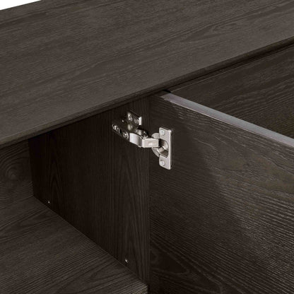 63" Samuel Scandinavian Sideboard with Metallic Lacquer Door