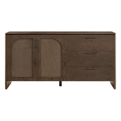 63" Hazel Vintage Wood Sideboard with Drawers
