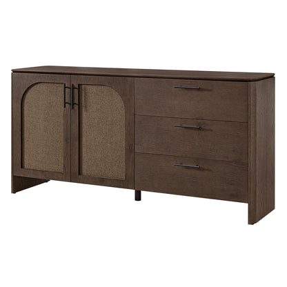 63" Hazel Vintage Wood Sideboard with Drawers