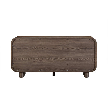 63" Hazel Vintage Curved Edge Sideboard