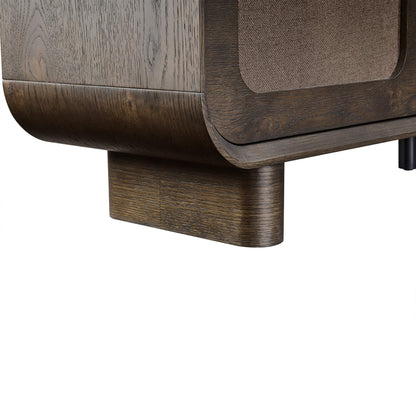 63" Hazel Vintage Curved Edge Sideboard