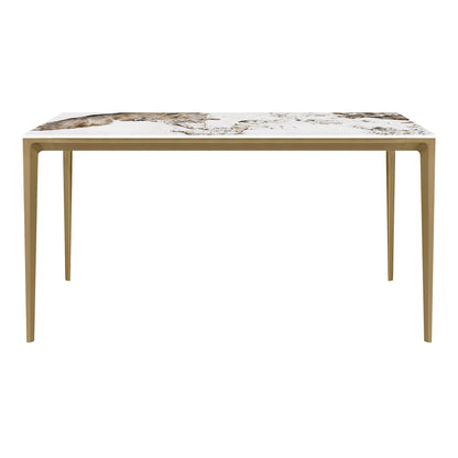 63" Teresa Rectangle Sintered Stone Dining Table - CHITA Living