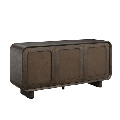 63" Hazel Vintage Curved Edge Sideboard