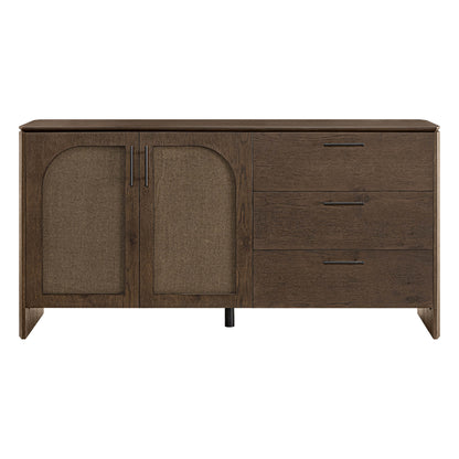 63" Hazel Vintage Wood Sideboard with Drawers