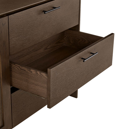 63" Hazel Vintage Wood Sideboard with Drawers