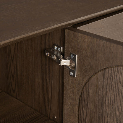 63" Hazel Vintage Wood Sideboard with Drawers