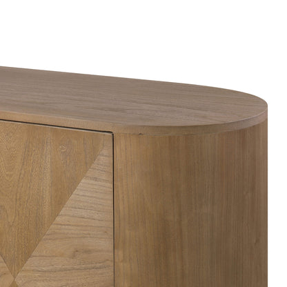 67'' Bryan Wood Pattern Push-to-Open Sideboard