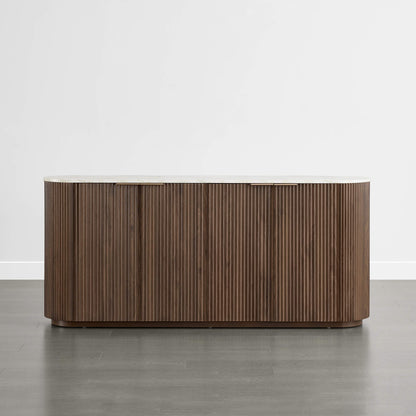 70" Bowen Fluted Wood Sideboard
