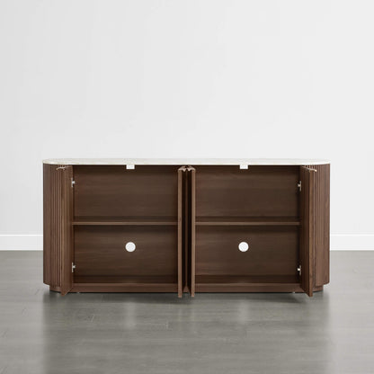 70" Bowen Fluted Wood Sideboard