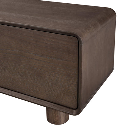 71" Eason Vintage Oak TV Stand with Drawers